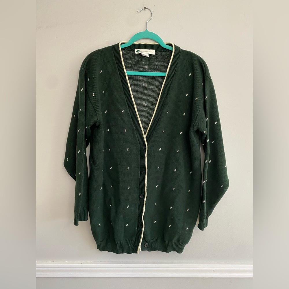 Vintage Knit Girl Scouts Cardigan - M‎